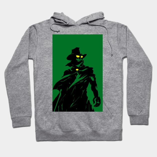 Green Hornet Hoodie by BigOrangeShirtShop